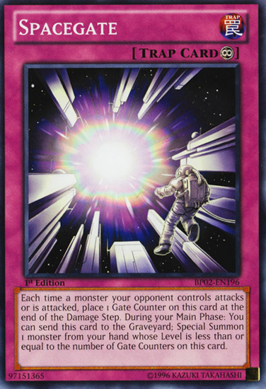 Spacegate [BP02-EN196] Mosaic Rare Yu-Gi-Oh!