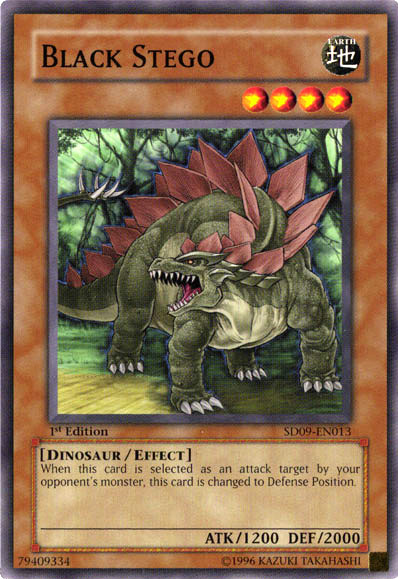 Black Stego [SD09-EN013] Common Yu-Gi-Oh!