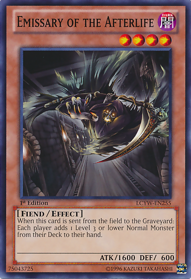 Emissary of the Afterlife [LCYW-EN255] Common Yu-Gi-Oh!