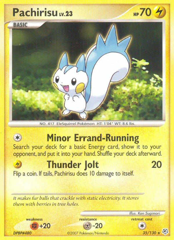 Pachirisu (35/130) [Diamond & Pearl: Base Set] Pokémon