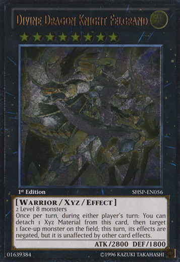 Divine Dragon Knight Felgrand (UTR) [SHSP-EN056] Ultimate Rare Yu-Gi-Oh!