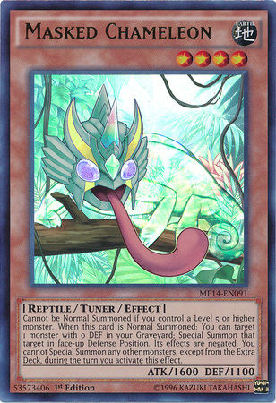 Masked Chameleon [MP14-EN091] Ultra Rare Yu-Gi-Oh!