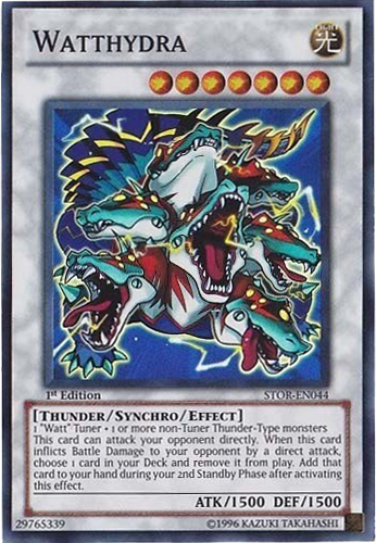 Watthydra [STOR-EN044] Super Rare Yu-Gi-Oh!