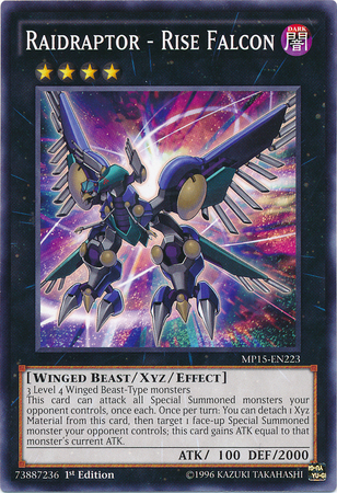 Raidraptor - Rise Falcon [MP15-EN223] Common Yu-Gi-Oh!