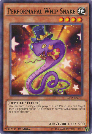 Performapal Whip Snake [SP15-EN013] Common Yu-Gi-Oh!