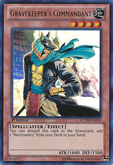 Gravekeeper's Commandant [LCYW-EN191] Ultra Rare Yu-Gi-Oh!