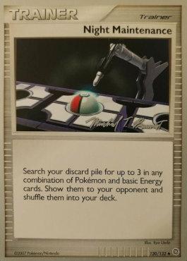 Night Maintenance (120/132) (Boltevoir - Michael Pramawat) [World Championships 2010] Pokémon