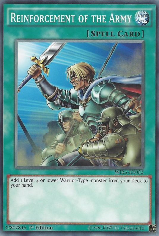 Reinforcement of the Army [WIRA-EN052] Common Yu-Gi-Oh!