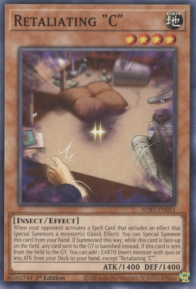 Retaliating "C" [SDBT-EN011] Common Yu-Gi-Oh!