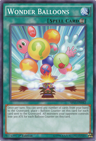 Wonder Balloons [SP15-EN042] Common Yu-Gi-Oh!