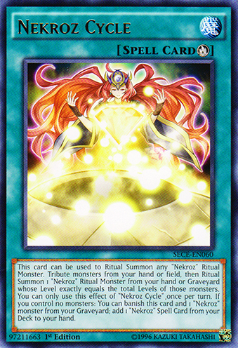Nekroz Cycle [SECE-EN060] Rare Yu-Gi-Oh!