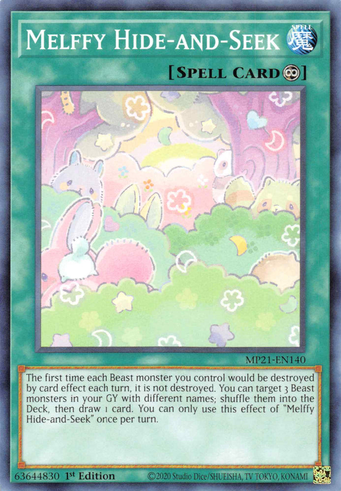 Melffy Hide-and-Seek [MP21-EN140] Common Yu-Gi-Oh!