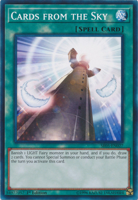 Cards from the Sky [SR05-EN027] Common Yu-Gi-Oh!