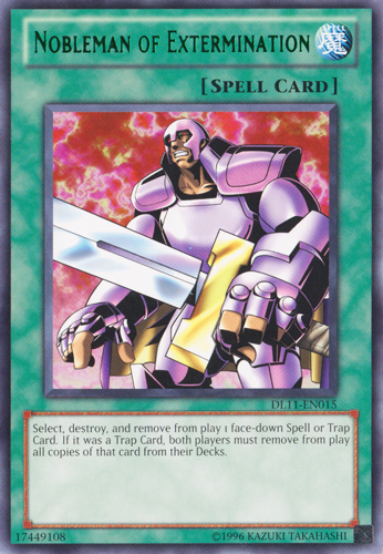 Nobleman of Extermination (Green) [DL11-EN015] Rare Yu-Gi-Oh!