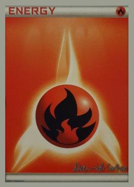 Fire Energy (Twinboar - David Cohen) [World Championships 2011] Pokémon