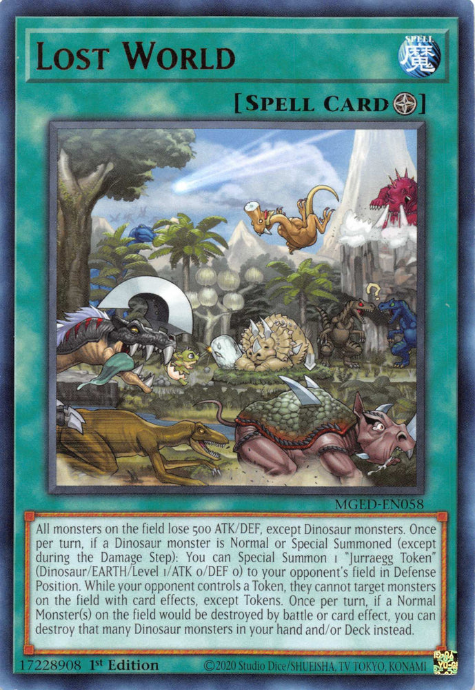 Lost World [MGED-EN058] Rare Yu-Gi-Oh!