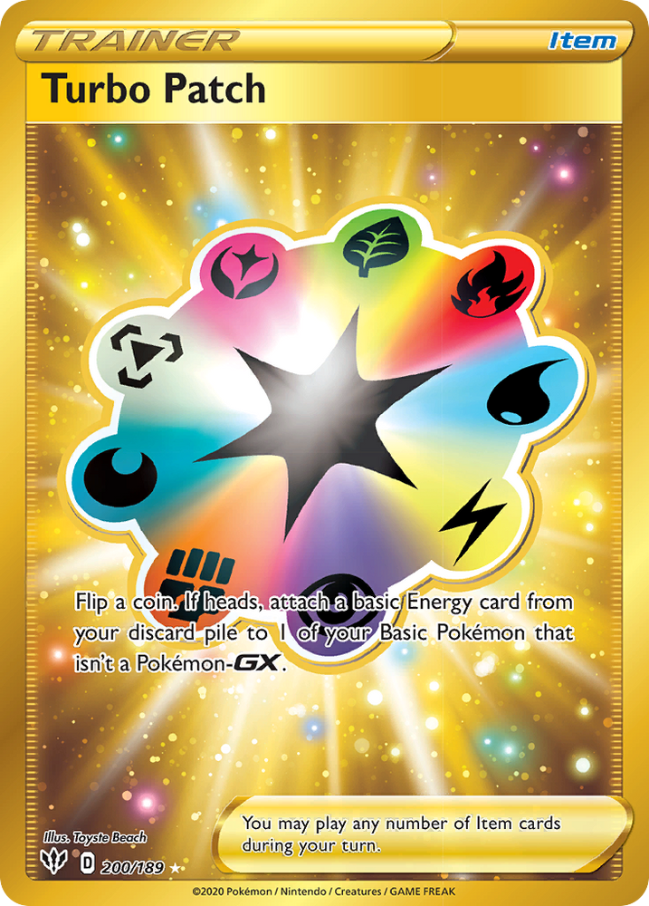 Turbo Patch (200/189) [Sword & Shield: Darkness Ablaze] Pokémon