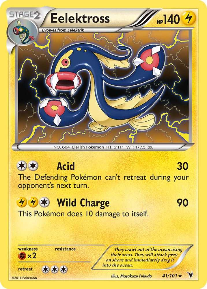 Eelektross (41/101) (Theme Deck Exclusive) [Black & White: Noble Victories] Pokémon
