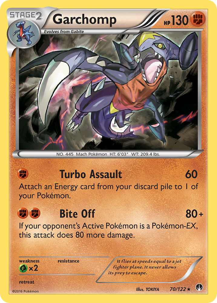 Garchomp (70/122) [XY: BREAKpoint] Pokémon