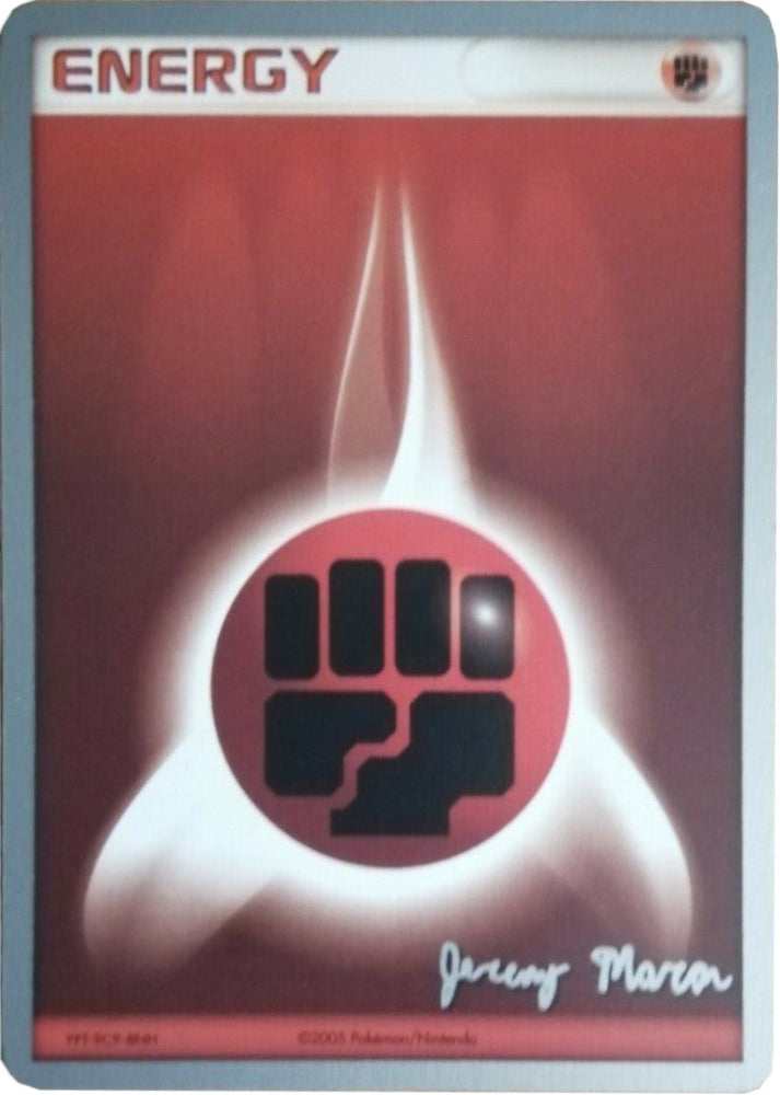 Fighting Energy (Queendom - Jeremy Maron) [World Championships 2005] Pokémon