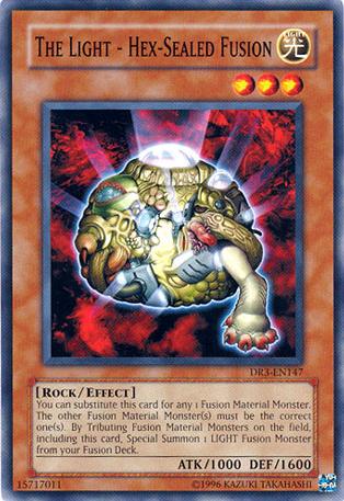 The Light - Hex-Sealed Fusion [DR3-EN147] Common Yu-Gi-Oh!