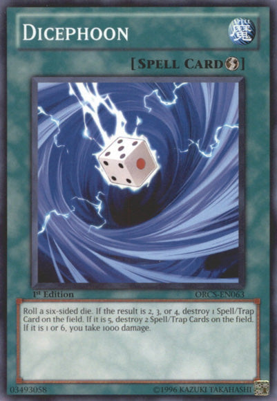 Dicephoon [ORCS-EN063] Common Yu-Gi-Oh!