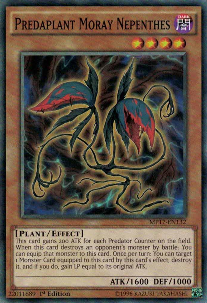 Predaplant Moray Nepenthes [MP17-EN132] Common Yu-Gi-Oh!