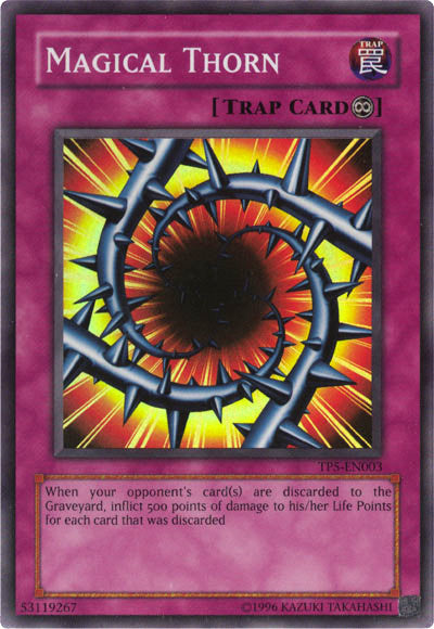 Magical Thorn [TP5-EN003] Super Rare Yu-Gi-Oh!