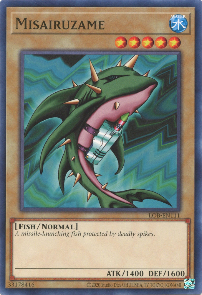 Misairuzame (25th Anniversary) [LOB-EN111] Common Yu-Gi-Oh!