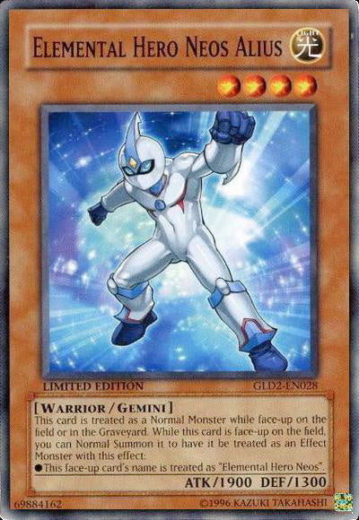 Elemental Hero Neos Alius [GLD2-EN028] Common Yu-Gi-Oh!