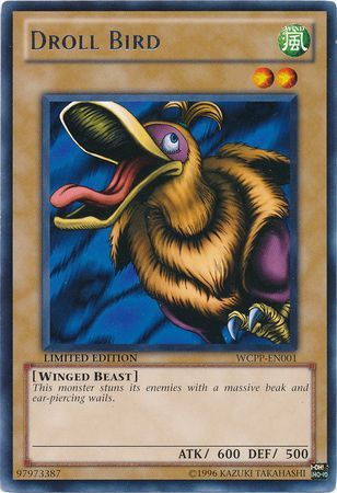 Droll Bird [WCPP-EN001] Rare Yu-Gi-Oh!