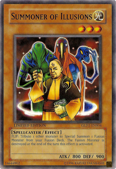 Summoner of Illusions [GLD1-EN004] Common Yu-Gi-Oh!