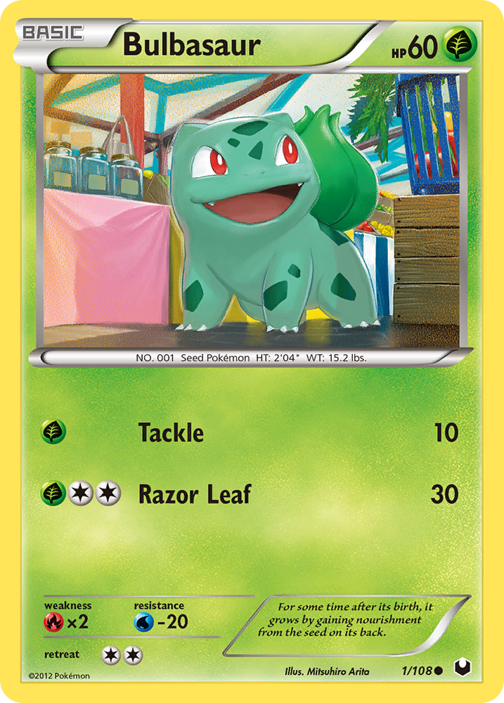 Bulbasaur (1/108) [Black & White: Dark Explorers] Pokémon