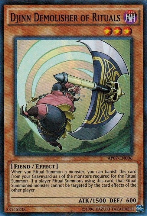 Djinn Demolisher of Rituals [AP07-EN006] Super Rare Yu-Gi-Oh!