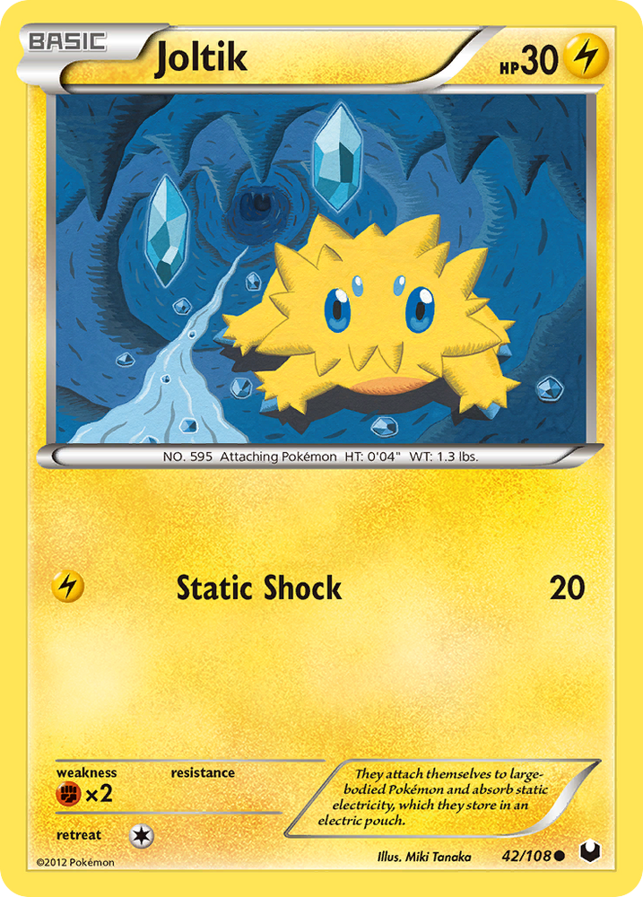 Joltik (42/108) [Black & White: Dark Explorers] Pokémon
