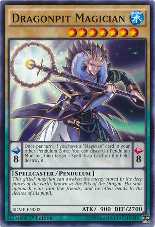 Dragonpit Magician [SDMP-EN002] Common Yu-Gi-Oh!