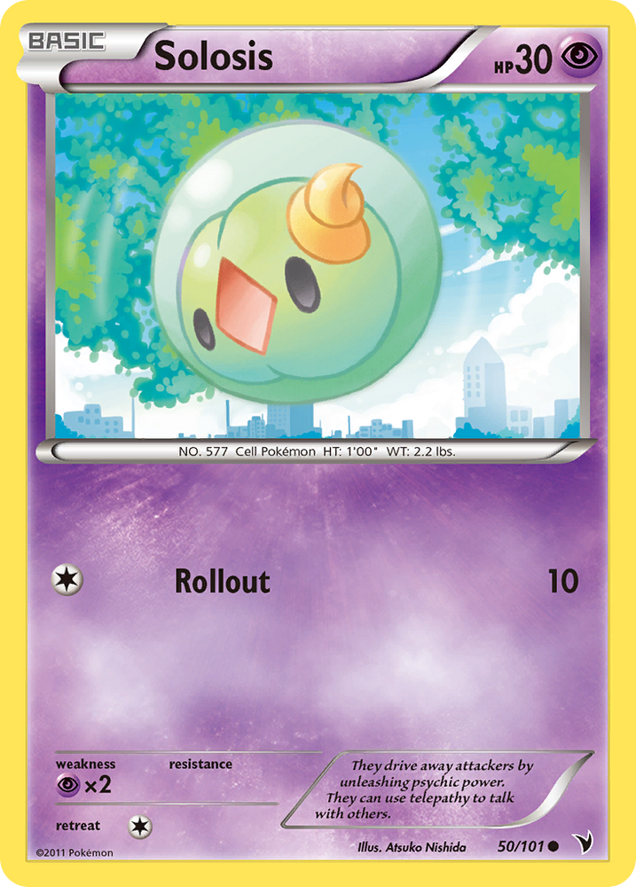 Solosis (50/101) [Black & White: Noble Victories] Pokémon