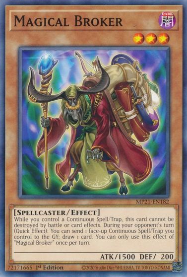 Magical Broker [MP21-EN182] Common Yu-Gi-Oh!