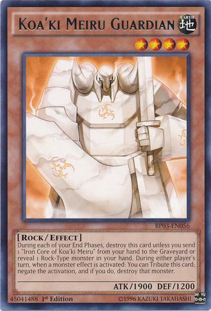 Koa'ki Meiru Guardian [BP03-EN056] Rare Yu-Gi-Oh!