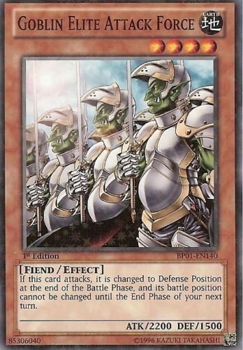 Goblin Elite Attack Force [BP01-EN140] Starfoil Rare Yu-Gi-Oh!