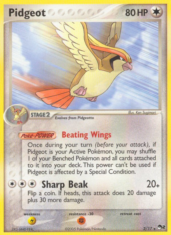 Pidgeot (2/17) [POP Series 2] Pokémon