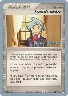 Steven's Advice (92/101) (Queendom - Jeremy Maron) [World Championships 2005] Pokémon
