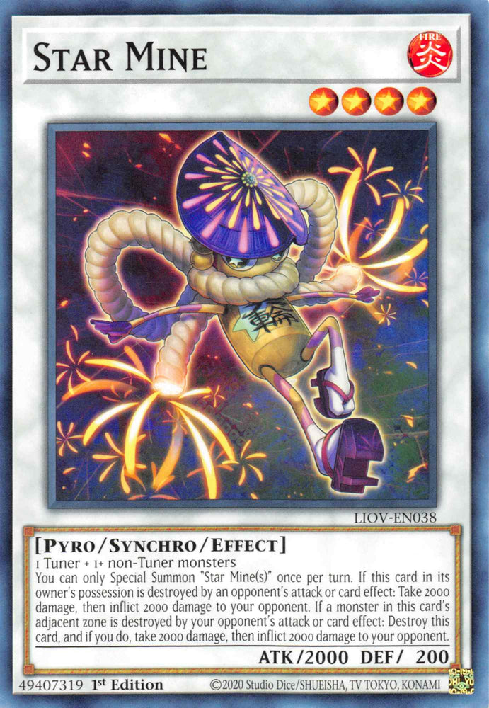 Star Mine [LIOV-EN038] Common Yu-Gi-Oh!