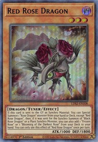 Red Rose Dragon (Green) [LDS2-EN108] Ultra Rare Yu-Gi-Oh!