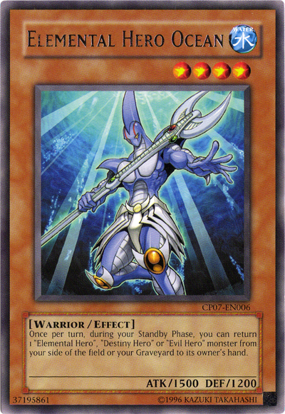 Elemental Hero Ocean [CP07-EN006] Rare Yu-Gi-Oh!