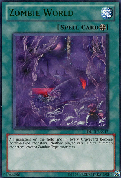 Zombie World (Green) [DL13-EN017] Rare Yu-Gi-Oh!