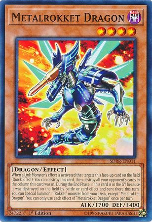 Metalrokket Dragon [SDRR-EN011] Common Yu-Gi-Oh!