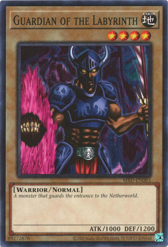 Guardian of the Labyrinth (25th Anniversary) [MRD-EN083] Common Yu-Gi-Oh!