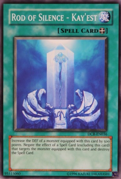 Rod of Silence - Kay'est [DCR-EN036] Common Yu-Gi-Oh!