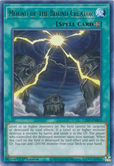 Mound of the Bound Creator [LED7-EN053] Rare Yu-Gi-Oh!